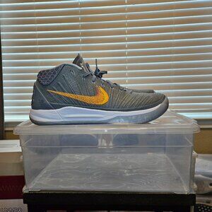 Nike Kobe A.D. Mid Grey Snake Men's Size 11.5 RARE